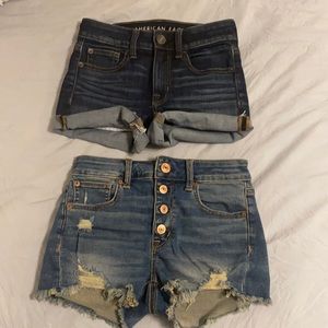 AMERICAN EAGLE jean shorts bundle